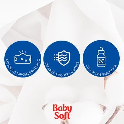 Amaciante Care Infantil Lavanda e Amêndoas 1l, Baby Soft, Lilás, Médio
