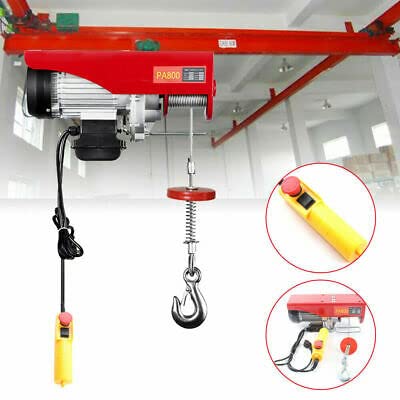 Metro Cabrestante eléctrico de motor, elevador de cuerda, mando a distancia eléctrico, grúa, con cabrestante, grúa, cable eléctrico, motor, hoist crane, polea de acero