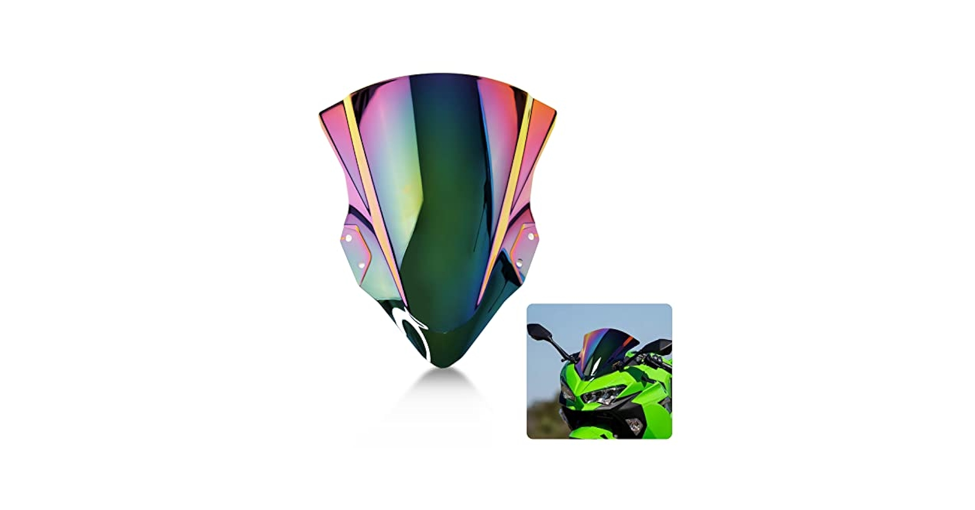 DOPPELGANGER - ince0202 Amazon.com: Windshield Windscreen Double Bubble for 400