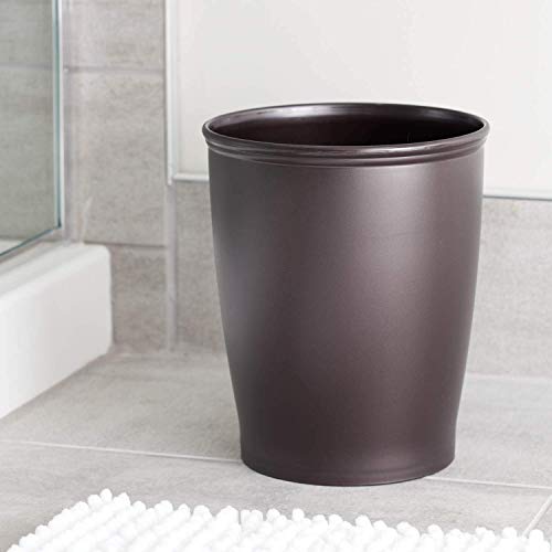 Interdesign 93430 Idesign Round Plastic Waste Basket The Kent Collection – thumb #2