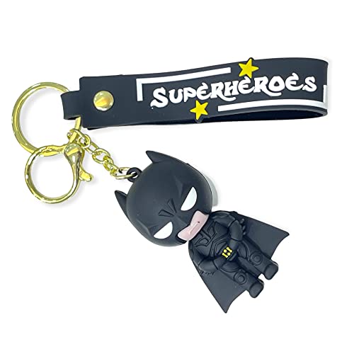 Image of AUGEN Batman Action Figure Keychain Limited Edition for Car, Decoration, Cake, Office Desk & Study Table (Pack of 1)