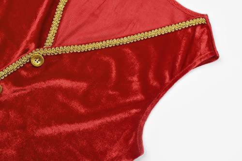 Disfraz vampiro deluxe medieval para niños miniatura 5