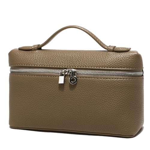 Image of Rejolly Crossbody Bag for Women Small Top-Handle Leather Pouch Purse Shoulder Handbag