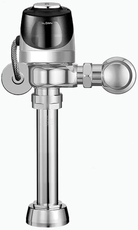 Sloan ECOS 111 Exposed Sensor Hardwired Water Closet Flushometer, 1.28 GPF Flush Valve - Single Flush, Fixture Connection Top Spud, Infrared Sensor,