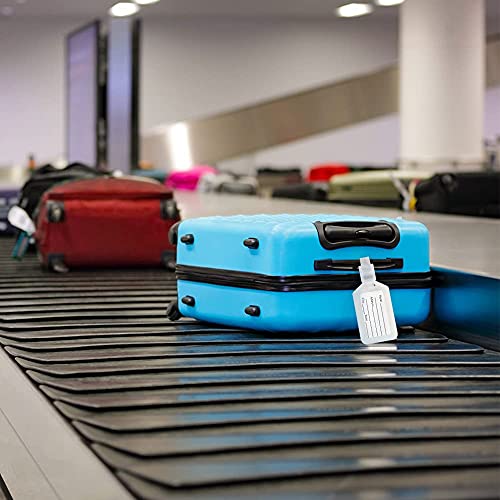 Vicloon Bagage Tags, 12 STKS reiskoffer tas bagage Tag bagagelabel, Plastic bagage Identifier, Bagage Tag houder, Koffer ID Tags, Handtas Tag Label, Travel ID Bag Tag, Bagage koffers Tag Tag - Image 8