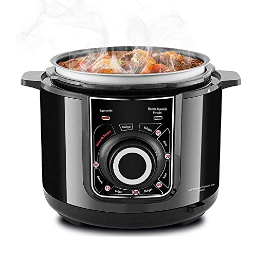 PANELA DE PRESSAO MULTIFUNCIONAL TITANIUM INOX PPP03T 127V