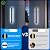Exterior Wall Lights for House - 2pack 47.3inch Long Strip Modern Outdoor Light Wall Fixture Sconce, Dimmable Outside Garage Exterior Lights, Black Wall Mount Lighting for Porch Corridor, Garage