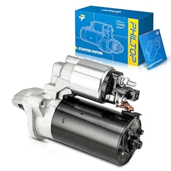 PHILTOP Starter Motor Replacement 19308N (1.7 kW 12V 11-Tooth)