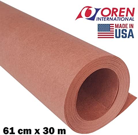 Oren Pink Butcher Paper - Original US-Import - Perfekt für Ihren BBQ Smoker Grill - 30 Meter x 61 cm