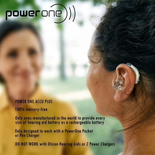 Power One ACCU Plus Size 312 Rechargeable, 4 Batteries - Thumbnail 4