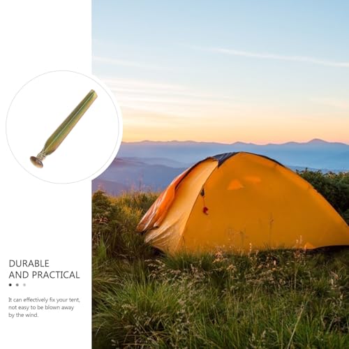 Clou de fixation de tente piquet en fer doré 81 cm robuste