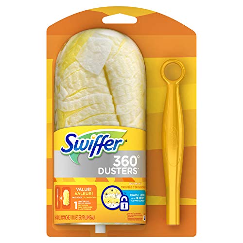 Swiffer 360 Dusters Short Handle Starter Kit 1 Count