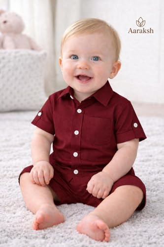 Image of Boys Shirt & Shorts Co-ord Set Kids Regular Wear Clothes Outfit