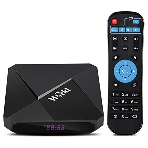 World IPTV Box 10000+ 4K Live Channels from Europe US Asia Brasil Support Wifi Bluwtooth Cover