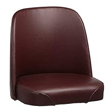 Royal Industries Replacement Bar Stool Seat, Brown Vinyl, Model# ROY 7714 SBRN, Bar Stool Seat, Compatible with ROY 7714, 7721, 7722, Brown