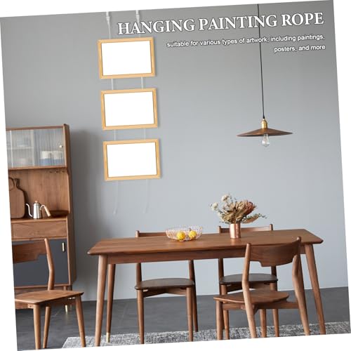 Image of 2pcs Heavy Duty Picture Wire Kit Wall Hooks for Drywall Picture Hangers for Frames and Mirrors