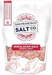 Sherpa Pink Himalayan Salt - 2 lb. Bag Coarse Grain - for Grinders and Salt Mills