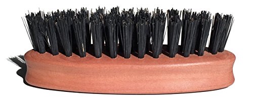 Golddachs Bartbürste Birnbaumholz mit Wildschweinborsten