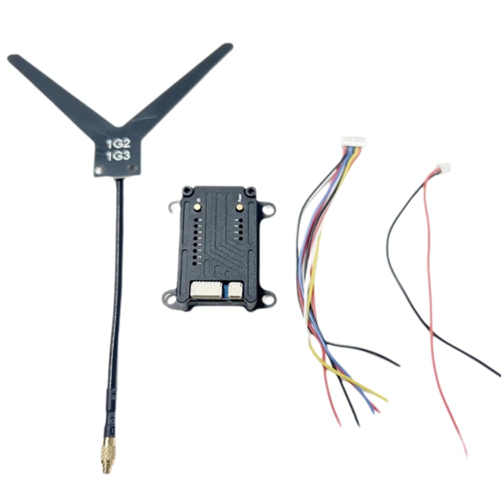 1.2G 2W VTX 8CH 2000mW Trasmettitore Video FPV Supporto Pal/NTSC OSD Regolazione Parametri per Drone RC FPV A Lungo Raggio