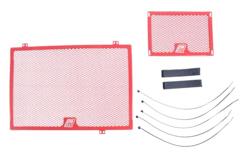 Grille de protection radiateur rouge pour Ducati Multistrada 1200