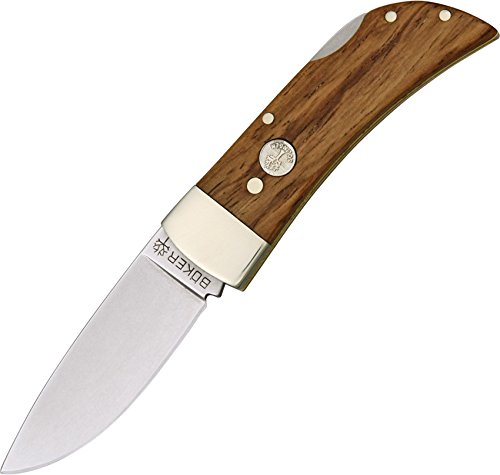 Boker 111004 Classic Folding Pocket Knife with Stainless Steel Blade, Silver