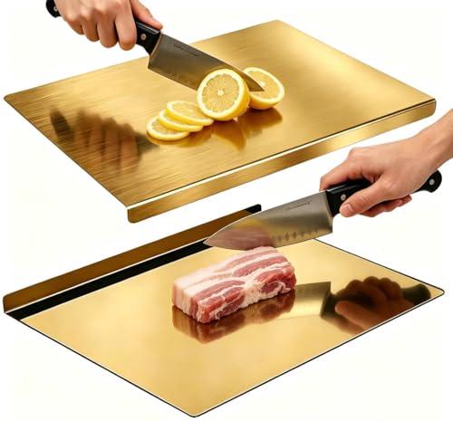 Tablas de cortar titanium rectangulares para cocina 15.7''x11.8'' miniatura 2