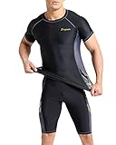 【Adecuado para muchas ocasiones】: Adecuado para nadar, bucear, surfear y otros deportes de aguas poco profundas, pero no para bucear en aguas profundas. En los deportes de aguas poco profundas, el material puede mantener su cuerpo caliente de manera efectiva, lo que le permite disfrutar en el agua durante más tiempo.
