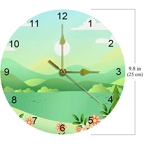 Horloges murales silencieuses sans tic-tac pour le sommeil - 7