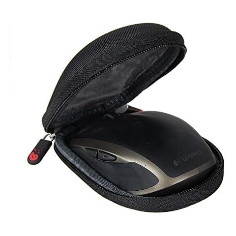 Hermitshell Hard Travel Case for Logitech MX Anywhere 3S Anywhere 3 / Logitech MX Anywhere 2S Anywhere 2 Compact Performance Mouse (Black) Cover