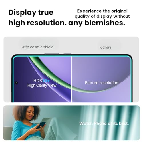 Image of Military-Grade Gorilla Tempered Glass Screen Protector for Oppo K13 Turbo 5G / K13 Turbo Pro 5G (Anti-Static) Full Screen Coverage, Scratch & Shockproof with Easy Installation Kit