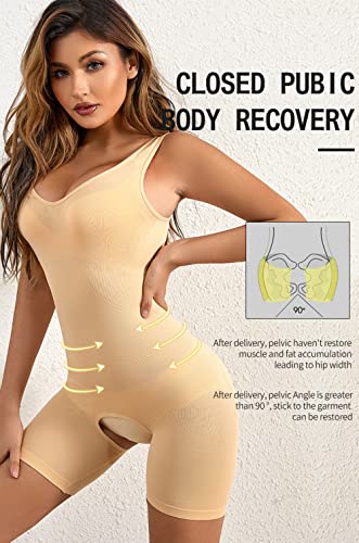 Image of Women Spandex & Nylon High Compression Body Suit (ED009)