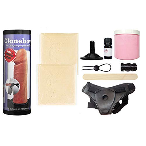 Sangle de gode réglable pour harnais Cloneboy E23915 Noir - 2