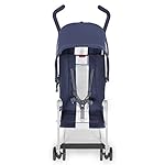 Maclaren Mark II Style Set superleichter kompakter kinderwagen von 6 monaten bis 25kg, Ausziehbares wasserdichtes Verdeck UPF 50+, Liegesitz, Allradfederung, Mit Zubehör, Mitternachtsblau
