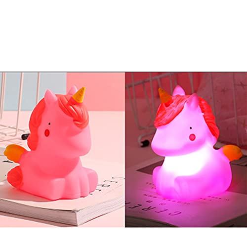 Lámpara de mesa infantil Unicorn Night Light LED miniatura 4