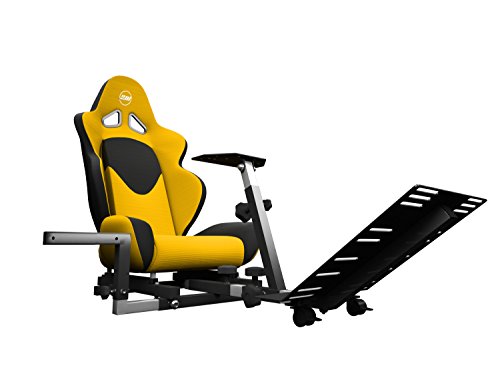 OpenWheeler Advanced Racing Simulator Seat Driving Simulator Gaming Chair with Gear Shift Mount