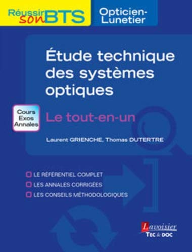 Télécharger Exercices d'étude technique des systèmes optiques : Le tout-en-un Livre PDF Gratuit