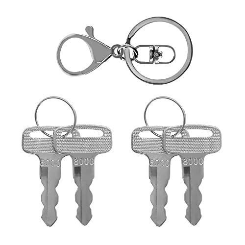 Golf Carts Keys 4 Pcs Golf Cart Replacement Ignition Keys For Yamaha G14 G16 G19 G22 G29/Drive Golf Cart Oem# Ju2-H2511-00 Gas/Electric #TOP6