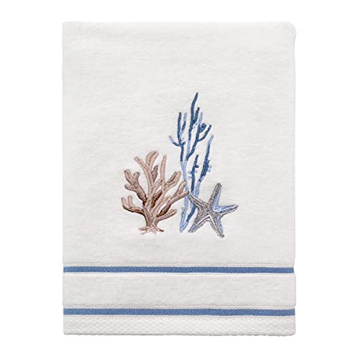 Avanti Linens - Hand Towel Soft & Absorbent Cotton Towel (Abstract Coastal Collection) 30.00 x 16.00