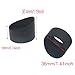 FDXGYH 2 Pcs Eyepiece Eye Cup Soft Rubber Eyepiece Cover Guard for 32-35mm Stereo Microscope Telescope