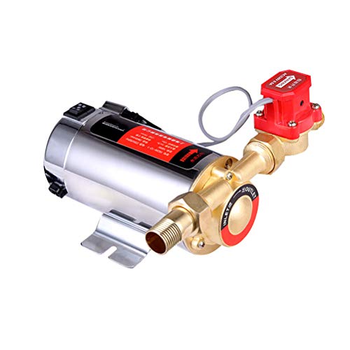 Booster Pump, Domestic 100W Stainless Steel Hot Water Pump, Solar Energy, Water Heater, Fully Automatic Silent Pipeline Pressure Pump, 220V