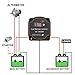 Smart Dual Battery Isolator 12V 140A Auto or Manual Control, Waterproof Voltage Sensitive Relay(VSR) with Digital Voltmeter for Car, RV, ATV, UTV, Boat, Marine