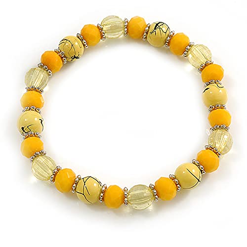 Collar y pendientes de cristal con perlas de acabado alta joyería 5