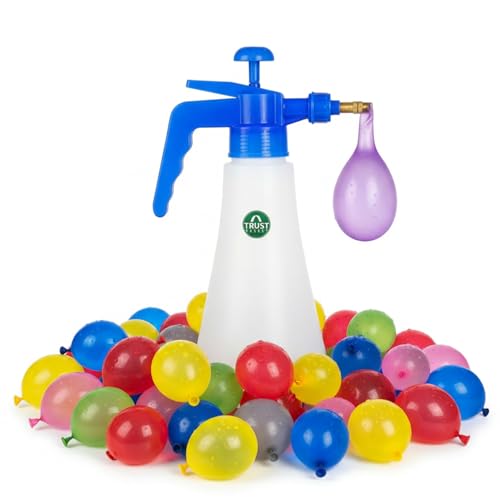Image of TrustBasket Pressure Sprayer (1 Liter) | Water Balloon Pumping Pressure Pichkari | Holi Gun for Kids | Plant Spray Bottle for Garden |