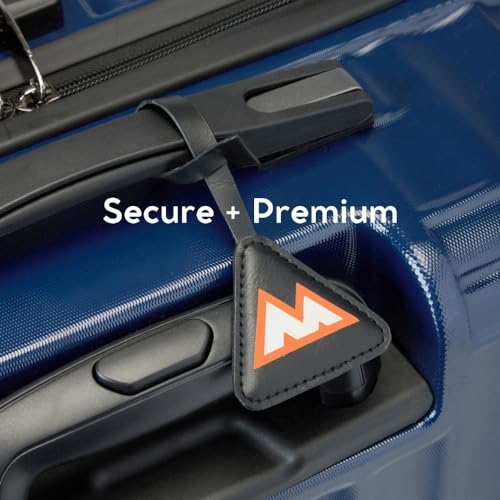Image of MOVE-MEANT ROAMIFY Medium Cabin Suitcase 66 CM 8 Wheels Number Lock Poly Carbonate Navy Blue Trolley Bag for Men & Women | 360 Degree Wheeling System Luggage | Trolley Bags for Travel