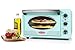 Nostalgia 21 qt Retro Air Fryer Oven with Bake, Toast, Air Fry, and Broil Functions Large Capacity Fits 12 Slices of Bread Two 12 in. Pizzas - Includes Baking Pan, Frying Basket, and Time,21 Qt, Aqua
