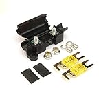 Multisuperficies: ya sea que esté buscando un portafusibles para su coche, su autocaravana, o incluso su barco, este producto TopHomer es para usted. El portafusibles se adapta a todos los vehículos: moto, coche, camión y mucho más, para garantizar calidad y seguridad dondequiera que conduzca