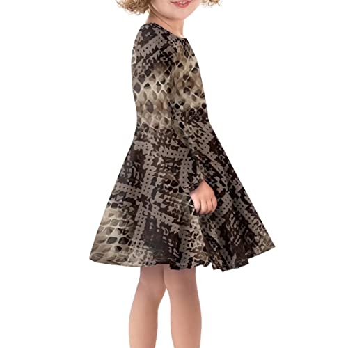 Cumagical Girls Dresses Party Wedding Holiday Long Sleeve Kids Designer Clothes Outfits4