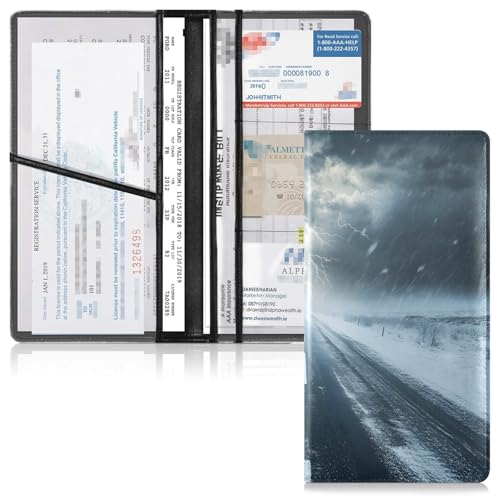 Organizador para Documentos Slim de Cuero miniatura 2