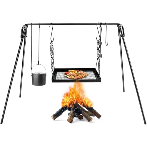 HONYTA Campfire Swing Grill Stand