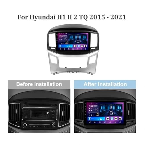 Aparca tu Hyundai H1 sin golpes usando la Radio Carplay con cámaras HD 2